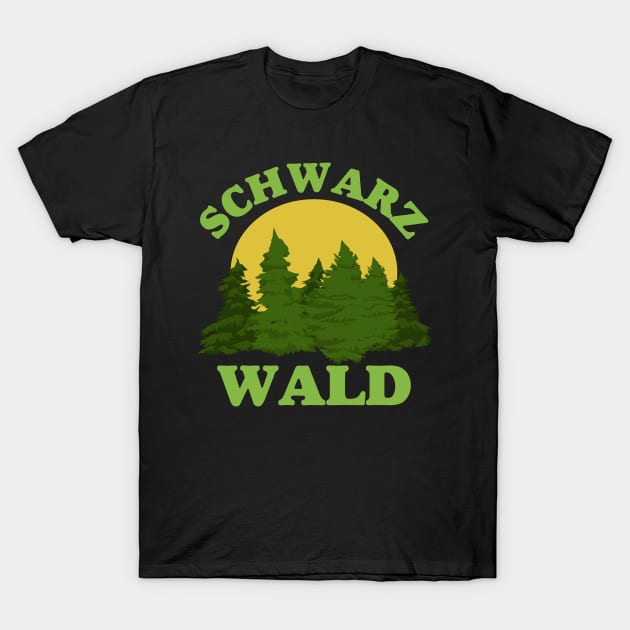 Schwarzwald T-Shirt by isstgeschichte